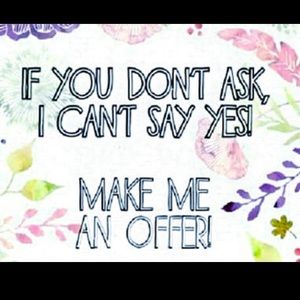 🌸make me an offer🌸